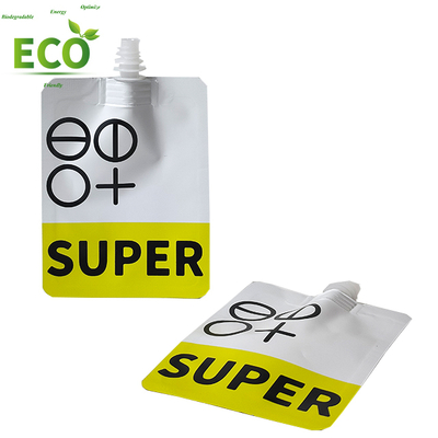 Custom Portable  Small Bags Spout Pouches for Beverages Liquid Packaging Spout Pouch 100ML  for Liquids and Cosmetics