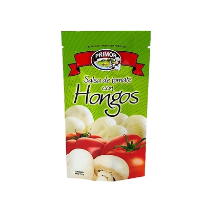 ECO Custom Printing 3.5 Polyester Film Bag for Food Grade Packaging Tomato and Chili Sauce Vertical Sealed Bag