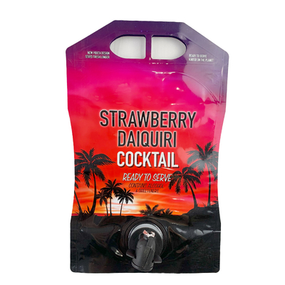 High Quality Customized Printing Butterfly Valve Faucet Spout Box Inner Bag Water Storage Bag Special-Shaped Beverage Bag