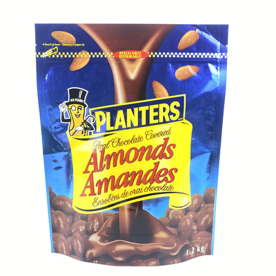 Customized Size 4oz 6oz 8oz Sweet Honey Candy Pet Plastic Stand up Pouch for Chocolate