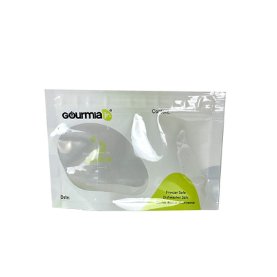 Customized Transparent Resealable Ziplock Mylar Bags 3.5G Smell Proof Stand up Pouch PE Recyclable Packaging Bags