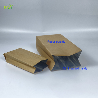 DDP Shipment to U.S. Kraft Paper Bag Sige Gusset Bag 250G Matt Finish Roasted Coffee Pouches Packaging Smell Proof for Coffee