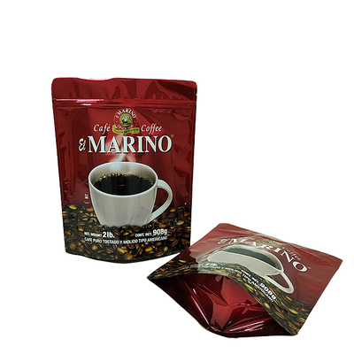Eco Friendly Products 2023 Mylar Bags Custom Logo Aluminum Foil Smell Proof Ziplock Packaging Bags for Coffee
