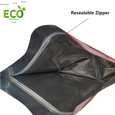 Eco Friendly Products 2023 Mylar Bags Custom Logo Aluminum Foil Smell Proof Ziplock Packaging Bags for Coffee