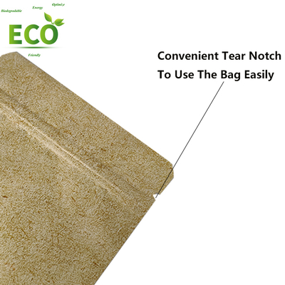 Custom Printed Mylar Bags Smell Proof Stand-Up Packaging Pouch Zipper Similar Kraft Paper Plastic Coffee Beans Food Industries