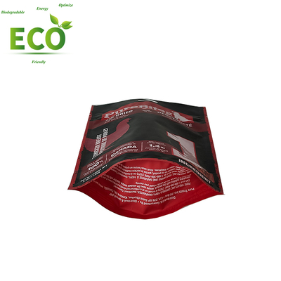 Custom Printing Eco Friendly Biodegrad Doypack Mylar Stand up Pouch Bag Resealable Zipper Snack Bag for Pets Dry Food Bag