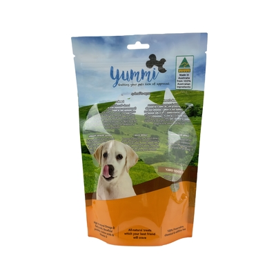 Custom Food Reusable Packaging Bag Recyclable Zip Lock Stand up Pouch Kraft Paper Tea Coffee Bag Pet Food Zipper Bag