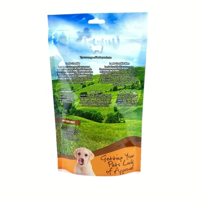 Custom Food Reusable Packaging Bag Recyclable Zip Lock Stand up Pouch Kraft Paper Tea Coffee Bag Pet Food Zipper Bag