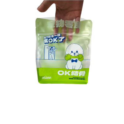 Eco-Friendly Dog Dry Food Packaging Bags Aluminum Foil Smell-Proof Bag with Security Features