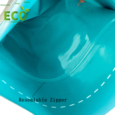 ECO Biodegradable Polyester Film Bag Moisture-Proof and Odor Proof Standing Zipper Bag Custom Packaging Bag