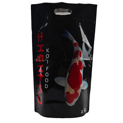 Customized Design Moisture-Proof and Odor Proof Fish Food Standing Bag Large Capacity Handheld Pet Food Packaging Bag