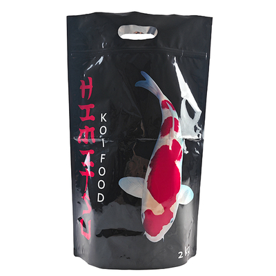 Custom Printed Food Grade Mylar Bag Ziplock Aluminum Foil Plastic Stand Pouch for Secure Packing for Sushi Pet Fish Food DDP USA