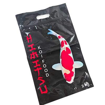Custom Printed Food Grade Mylar Bag Ziplock Aluminum Foil Plastic Stand Pouch for Secure Packing for Sushi Pet Fish Food DDP USA