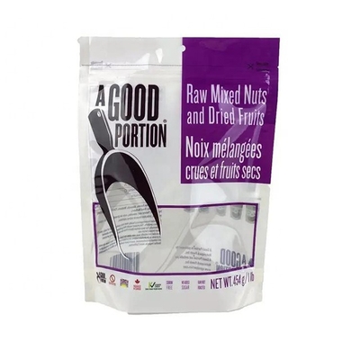 Heat Seal Packing Pouch Bag Stand-Up Barrier Pouches With Clear Window Smell Proof With Zipper