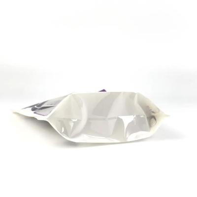 Heat Seal Packing Pouch Bag Stand-Up Barrier Pouches With Clear Window Smell Proof With Zipper