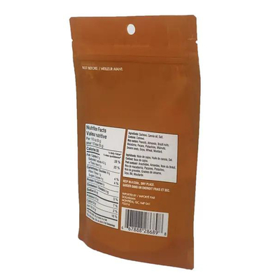 Custom Printing Food Grade Nut Stand up Ziplock Bag Plastic Pouch Packaging Food Bag Kraft Tea Packaging Biodegrade Pouch