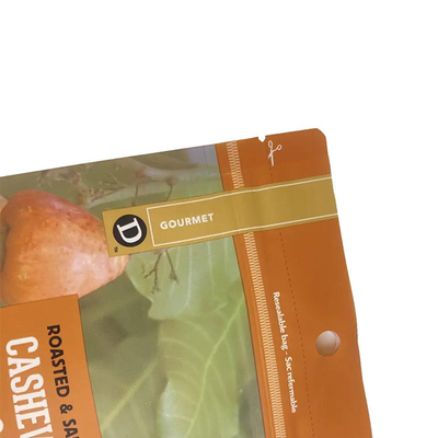 Custom Printing Food Grade Nut Stand up Ziplock Bag Plastic Pouch Packaging Food Bag Kraft Tea Packaging Biodegrade Pouch