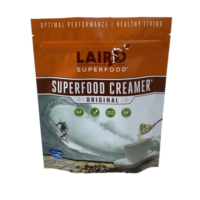 Biodegradable LDPE Transparent Clear Ziplock Zipper Pouch Mylar Bag with Stand for Milk DDP USA