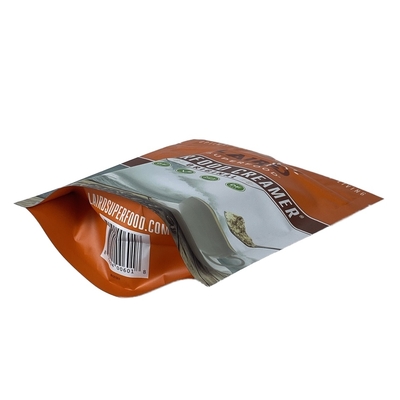 Biodegradable LDPE Transparent Clear Ziplock Zipper Pouch Mylar Bag with Stand for Milk DDP USA