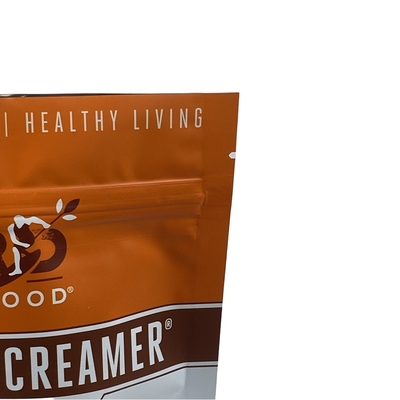 Biodegradable LDPE Transparent Clear Ziplock Zipper Pouch Mylar Bag with Stand for Milk DDP USA