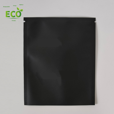 Custom Black Matte Disposable Premium Stand Pouch for Beauty Packaging for Mascara Meat Cosmetic Samples Aluminum Foil Meat