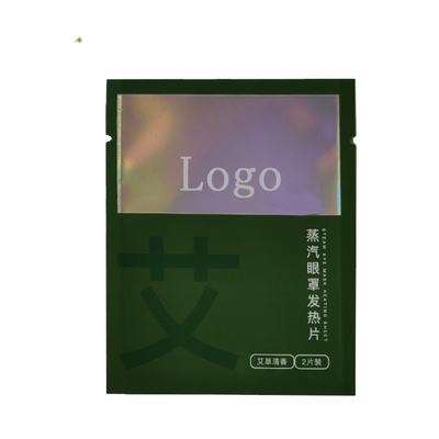 Custom Printed Holographic 3-Side Seal Mylar Bags Disposable Cosmetics Packaging with Good Seal Security Feature-DDP USA