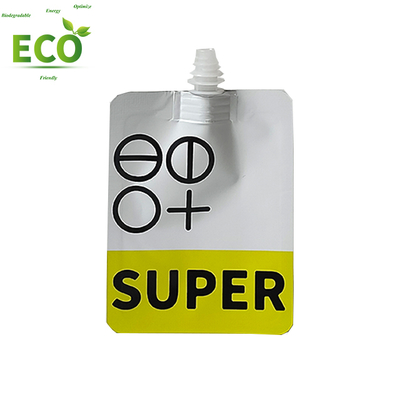 Custom Portable  Small Bags Spout Pouches for Beverages Liquid Packaging Spout Pouch 100ML  for Liquids and Cosmetics