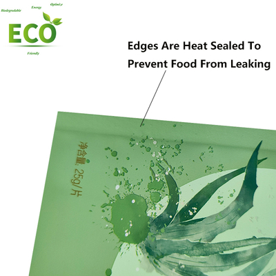 3-Sided Printed and Sealable Leakproof Aluminum Foil Pouch Flat Bag Mylar for Facial Mask Pack Plastic Sealable Bag