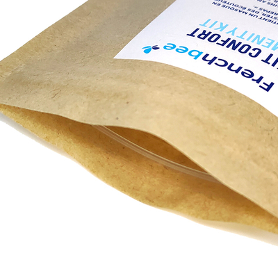 Luxury 5 Stars Hotel Eco Package Disposable Hotel Supplies Eco Friendly Kraft Paper Bag Packaging Bag