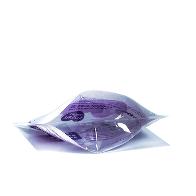Wholesale Customizable Microwave Steam Heating Stand Pouch Fast Food Meat Rice Noodle Recyclable PET Bag Packaging Milk Jelly