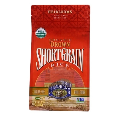Custom Printed Recyclable Doypack Stand up Pouch Bags Food Grade Flexible Packaging Sauce Rice Moisture Proof Eco Bag