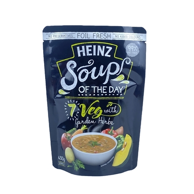 Customized Bpa Free Foil Zipper Food Packaging Pouch Recycling Eco Friendly Dried Fruit Bag Mylar Bag Printed of Soup Bag