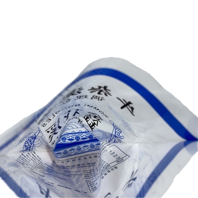 Eco-Friendly Custom Printed Mylar Bags 3-Side Poly with Zip Lock and Frosted Plastic Zipper for Milk and Jelly Packaging