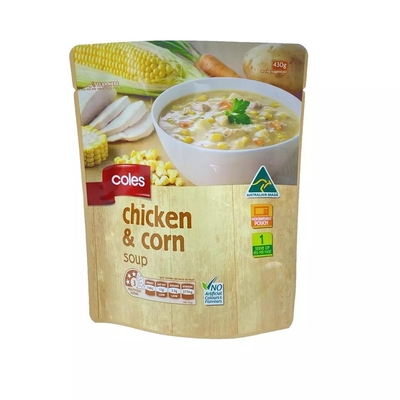 Recyclable Spices Seasoning Condiment Packaging Bag Heat Sealing Retort Pouch for Sauce or Milk Resealable