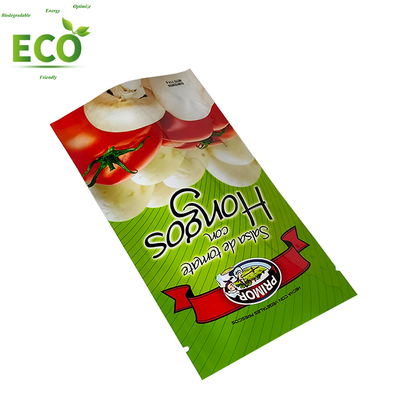 ECO Custom Printing 3.5 Polyester Film Bag for Food Grade Packaging Tomato and Chili Sauce Vertical Sealed Bag