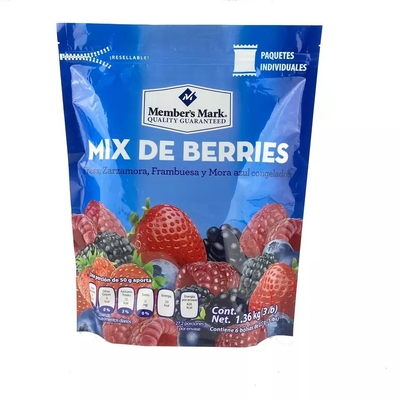 Retail Price Custom Logo Custom Printed Zip Lock Pouch Bag PE Bag for Dried Food