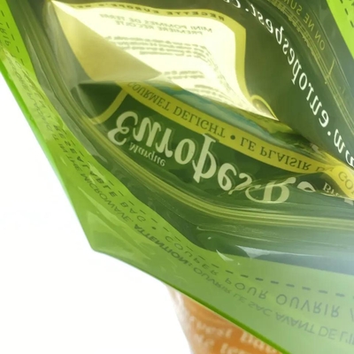Factory Price OEM ODM High Quality Hdpe Hot Sell Stand up Pouch Plastic Pouch Frozen Food