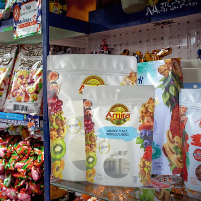 Low Price Recycle Pouch 3.5 Mylar Bag Doypack Stand up Pouch Plastic Bag for Chocolate Candy Flat Pouch DDP to United States