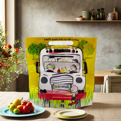 ECO High-Quality and Environmentally Friendly Food Packaging Bags Customized with Printed Hand-Held Standing Zipper Bags