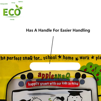 ECO High-Quality and Environmentally Friendly Food Packaging Bags Customized with Printed Hand-Held Standing Zipper Bags